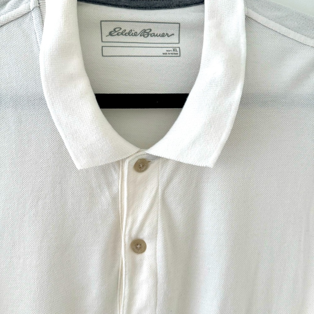 Classic white polo